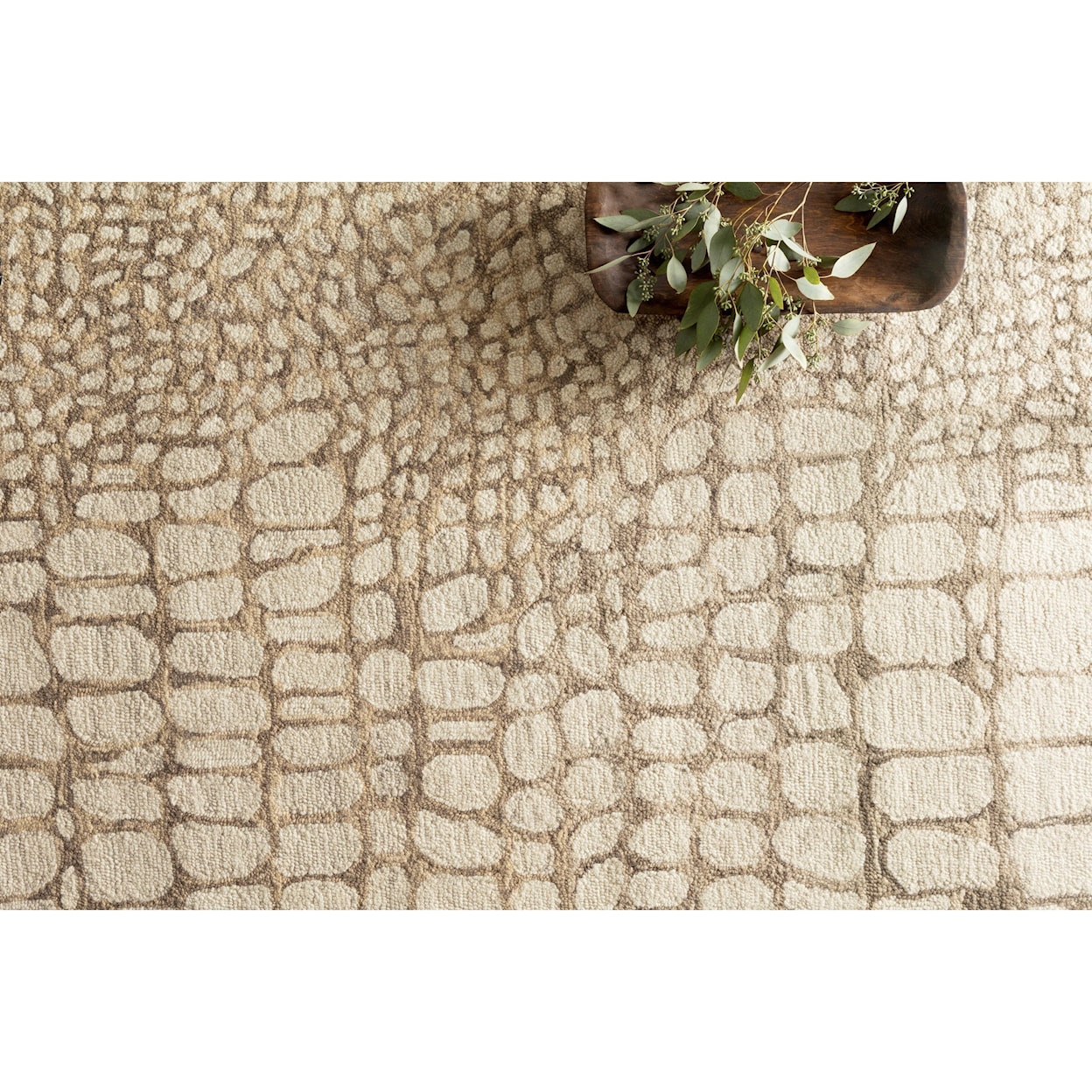 Reeds Rugs Masai 2'6" x 7'6" Neutral Rug