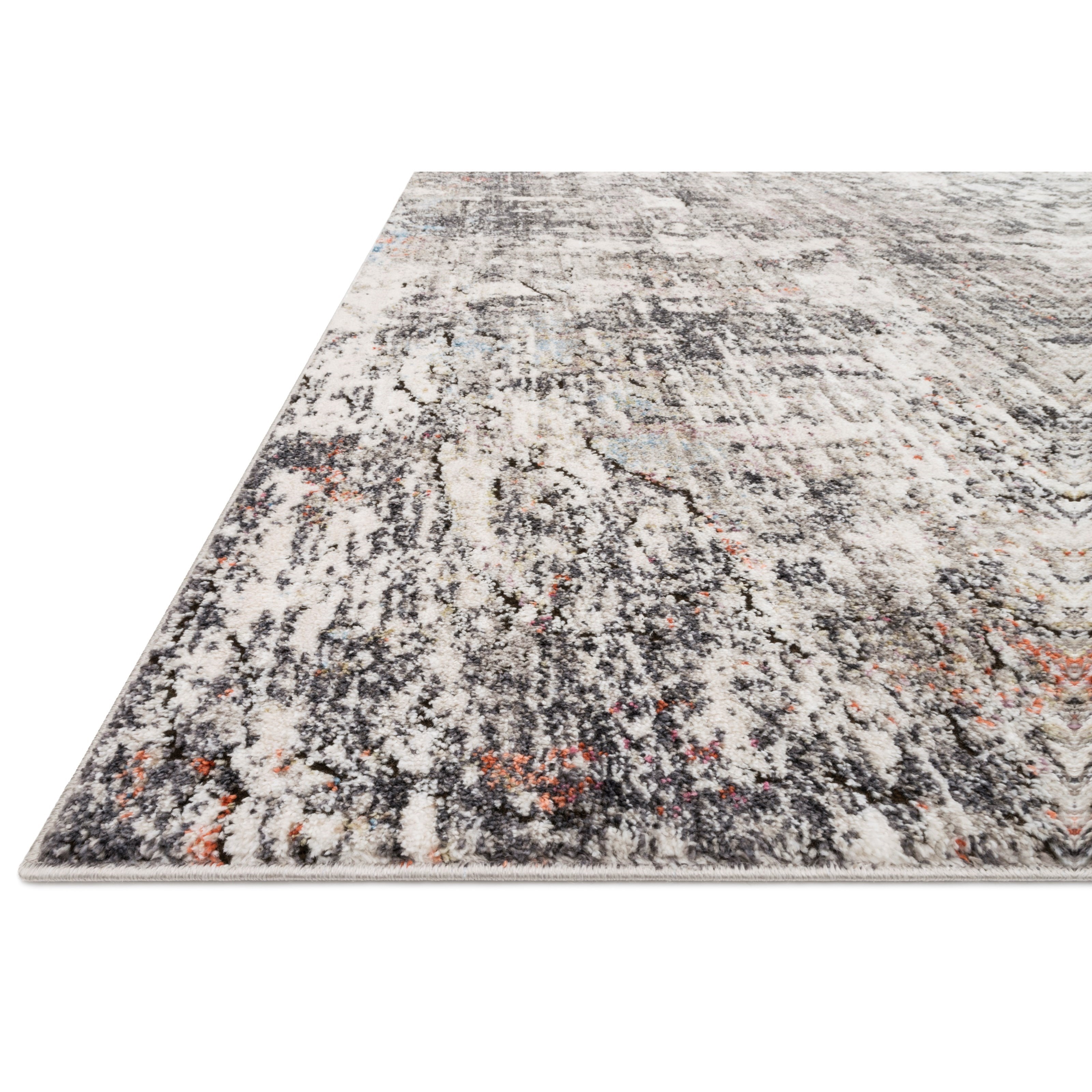 Loloi Rugs Medusa 5'0" x 7'6" Ivory / Granite Rug