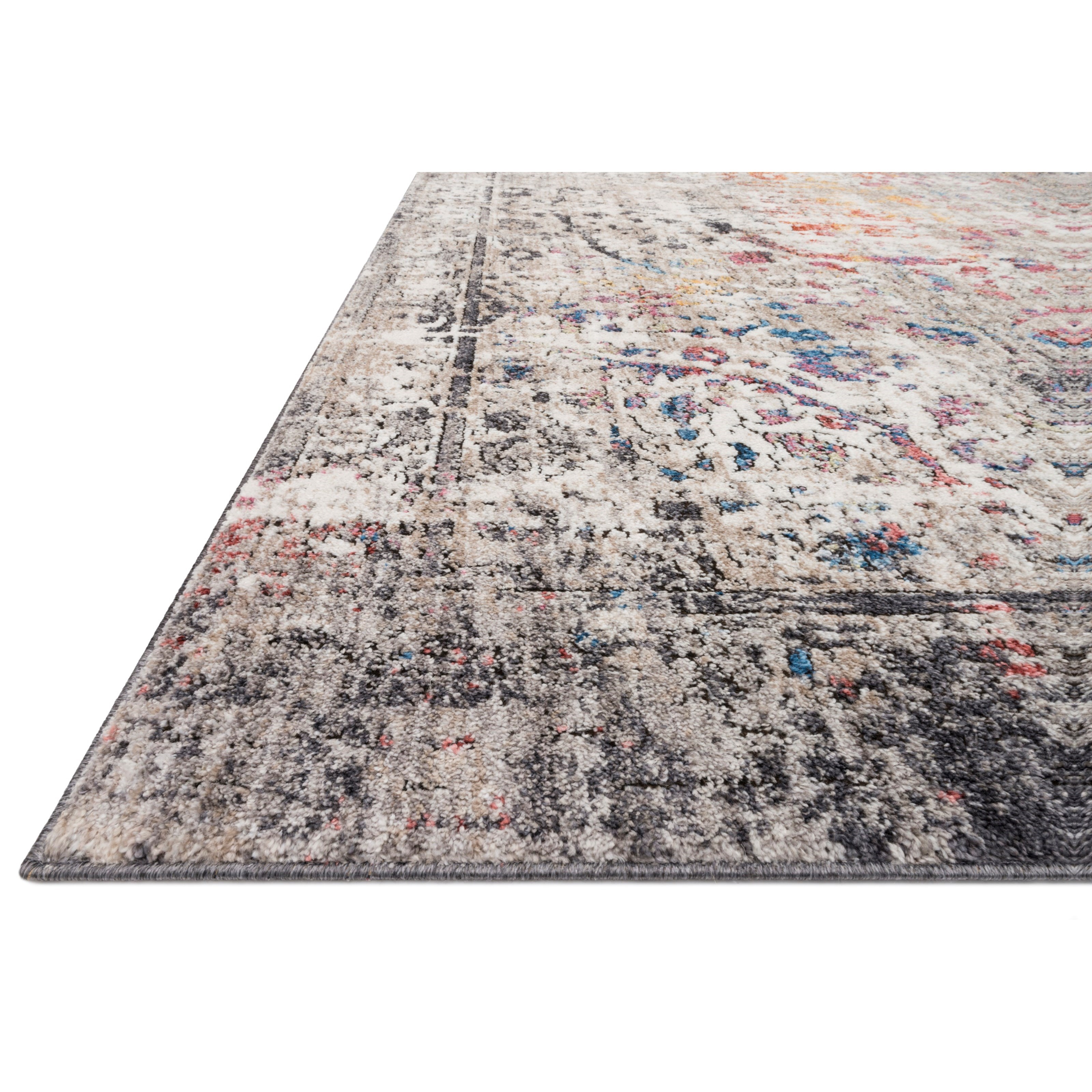 Loloi Rugs Medusa 6' x 8'8" Granite / Multi Rug