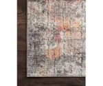 Loloi Rugs Medusa 6' x 8'8" Graphite / Sunset Rug