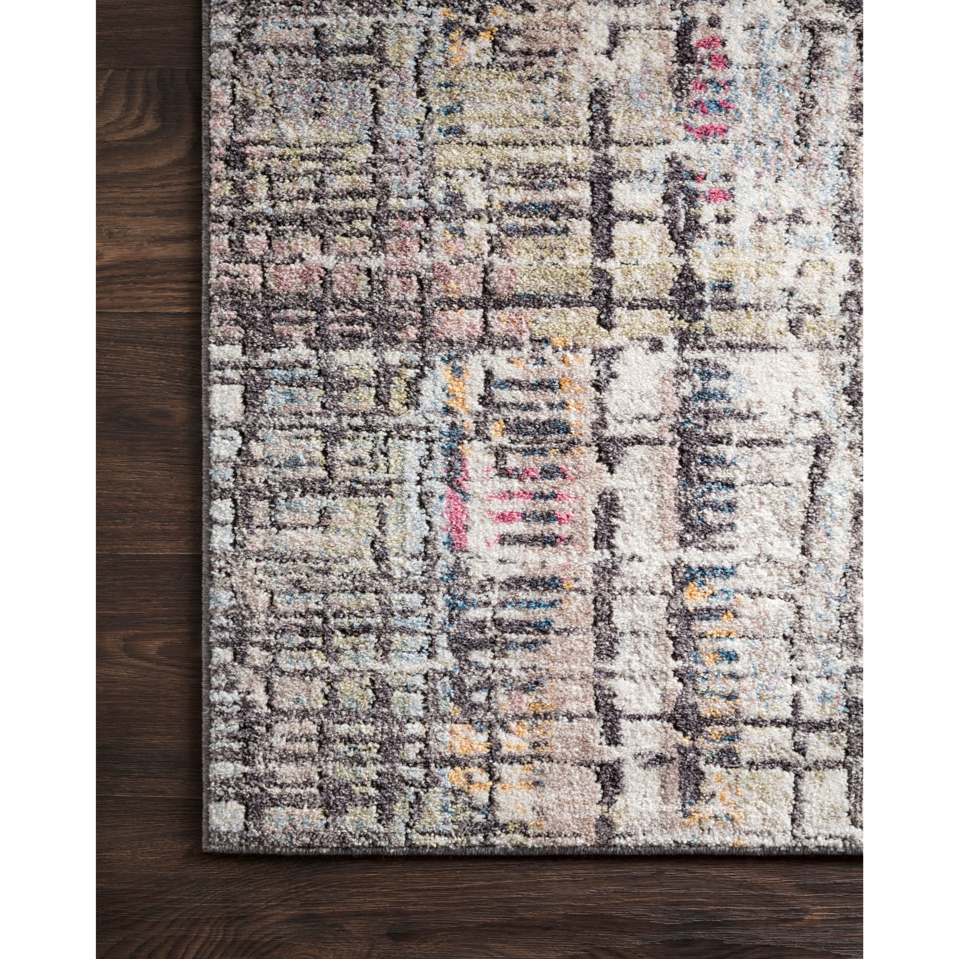 Loloi Rugs Medusa 2'4" x 4' Charcoal / Multi Rug