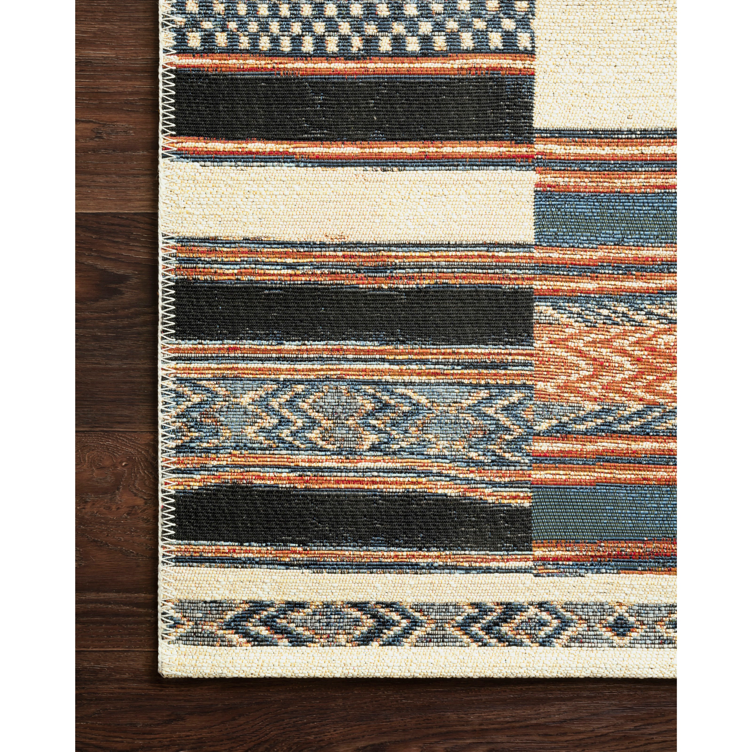 Loloi Rugs Mika 6'7" x 9'4" Ivory / Multi Rug