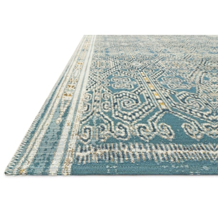 1'6" x 1'6"  Ocean Rug
