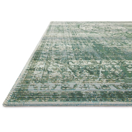 1'6" x 1'6"  Green / Mist Rug