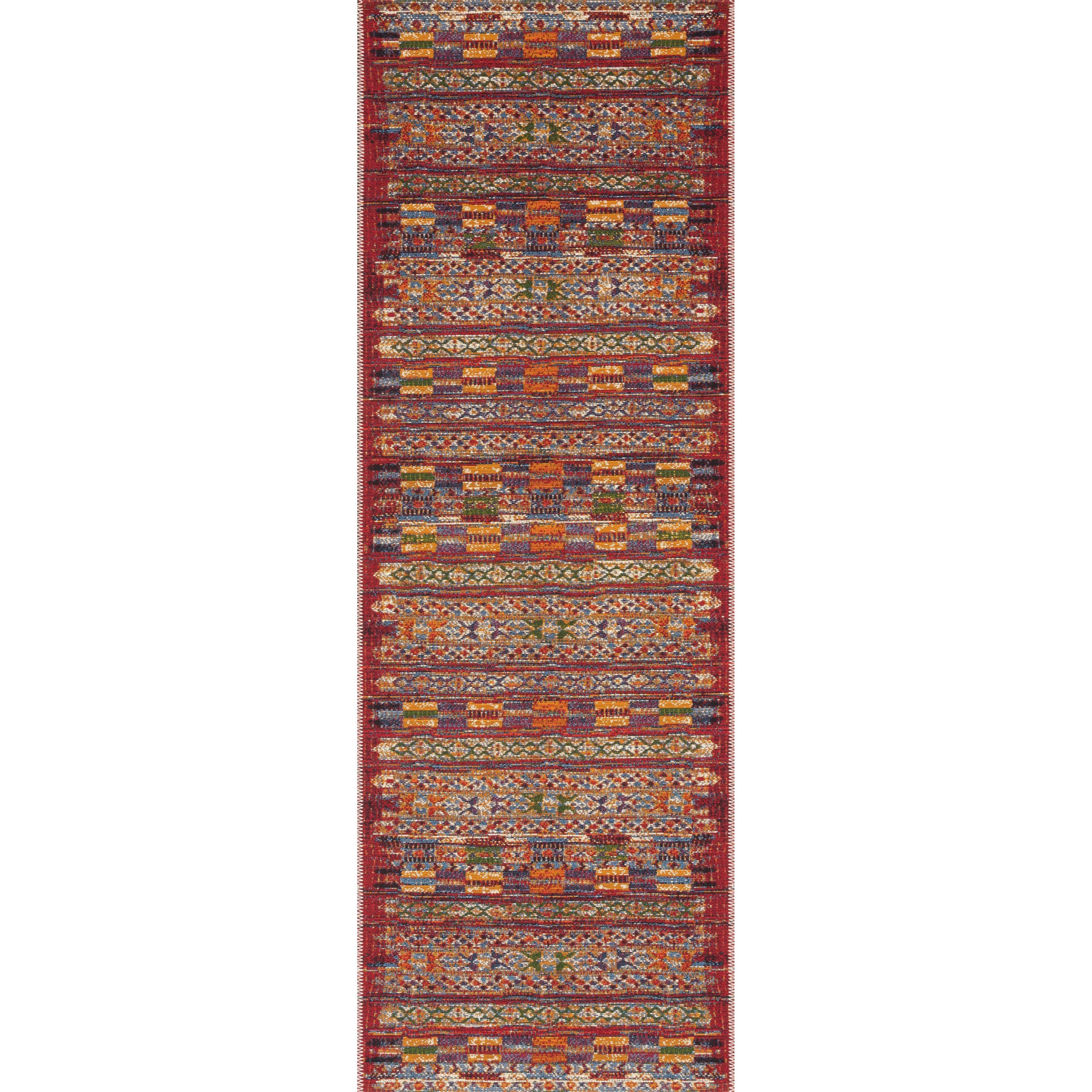Loloi Rugs Mika 5'3" x 7'8" Red / Multi Rug