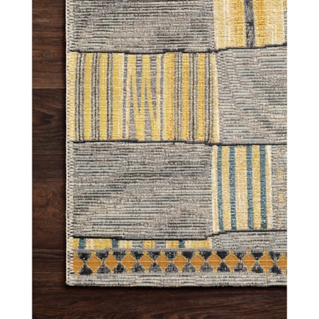 1'6" x 1'6"  Granite / Multi Rug