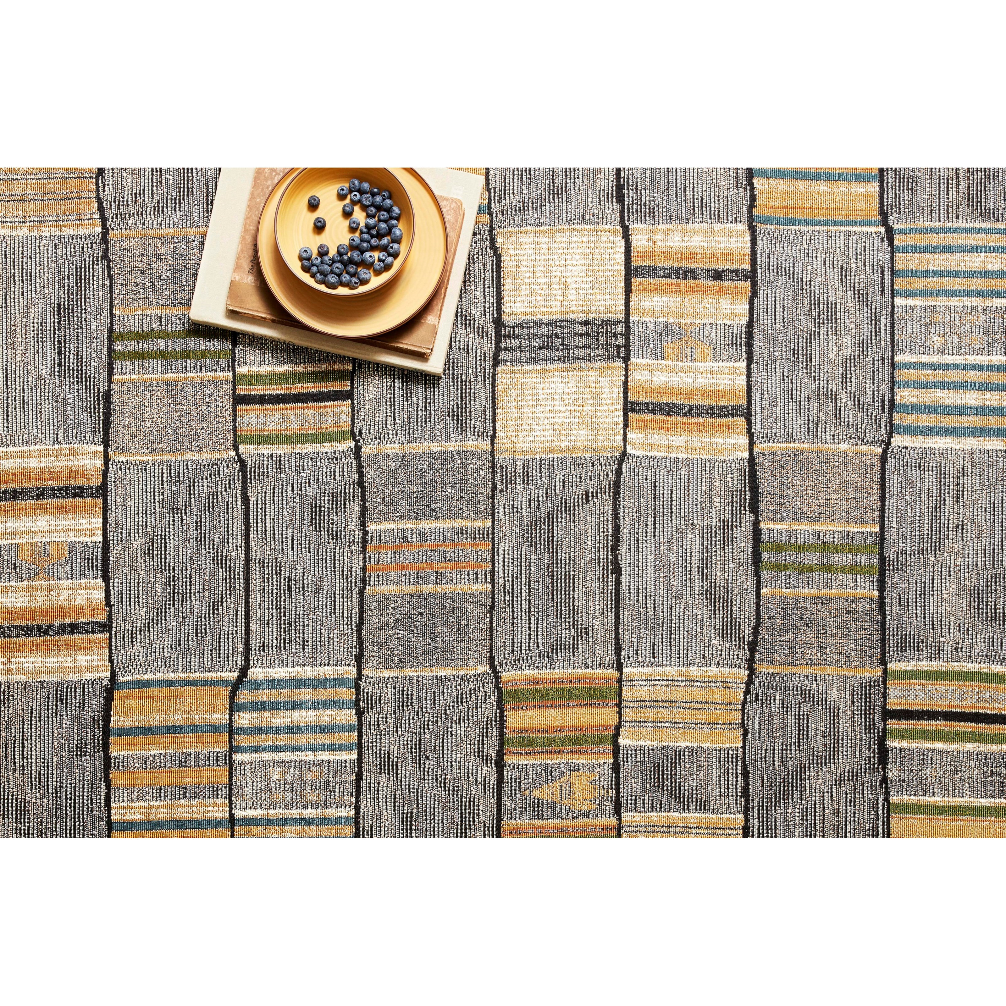 Loloi Rugs Mika 1'6" x 1'6"  Granite / Multi Rug