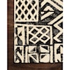 Reeds Rugs Mika 5'3" x 7'8" Ivory / Black Rug