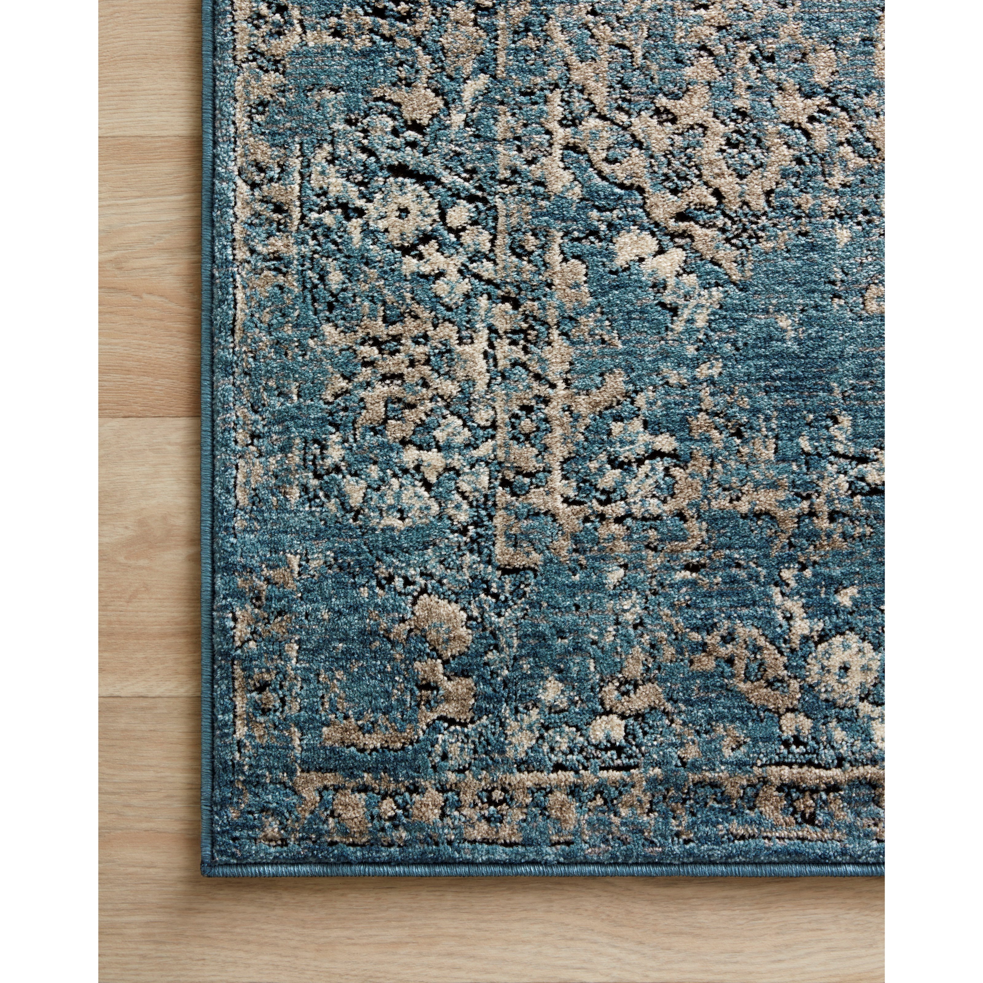 Loloi Rugs Millennium 1'6" x 1'6"  Blue / Taupe Rug