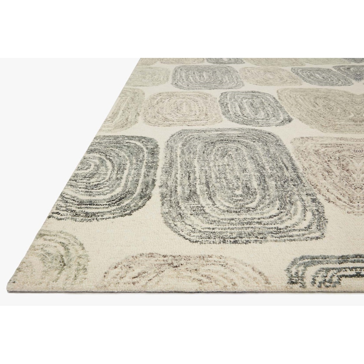 Reeds Rugs Milo 2'6" x 7'6" Dk. Grey / Neutral Rug