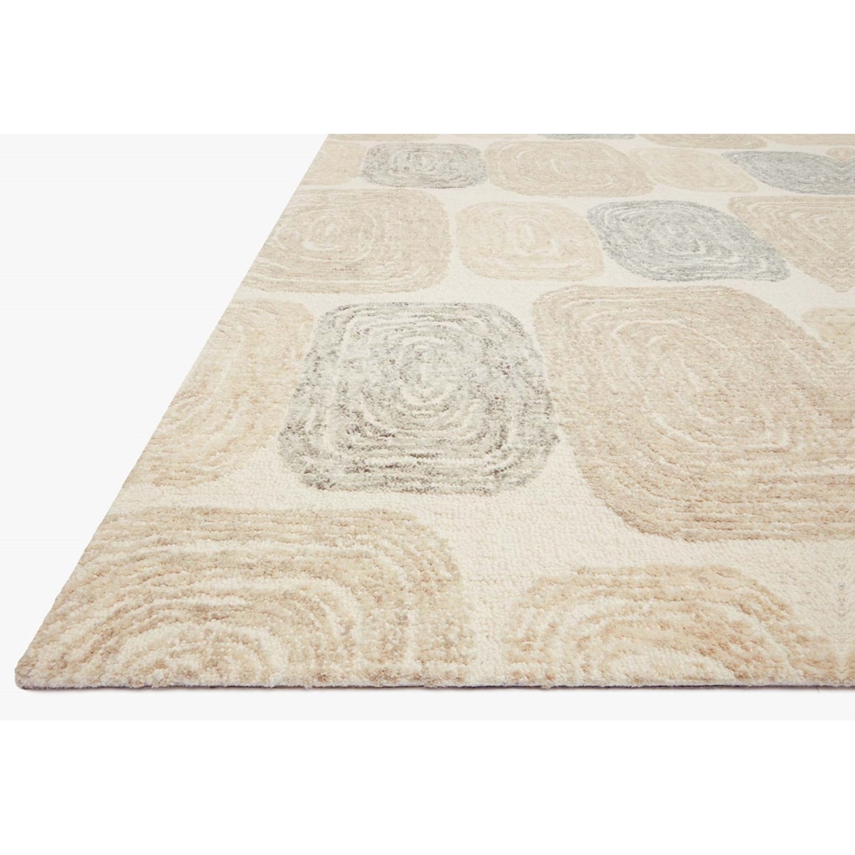 Reeds Rugs Milo 18" x 18"  Teal / Neutral Rug