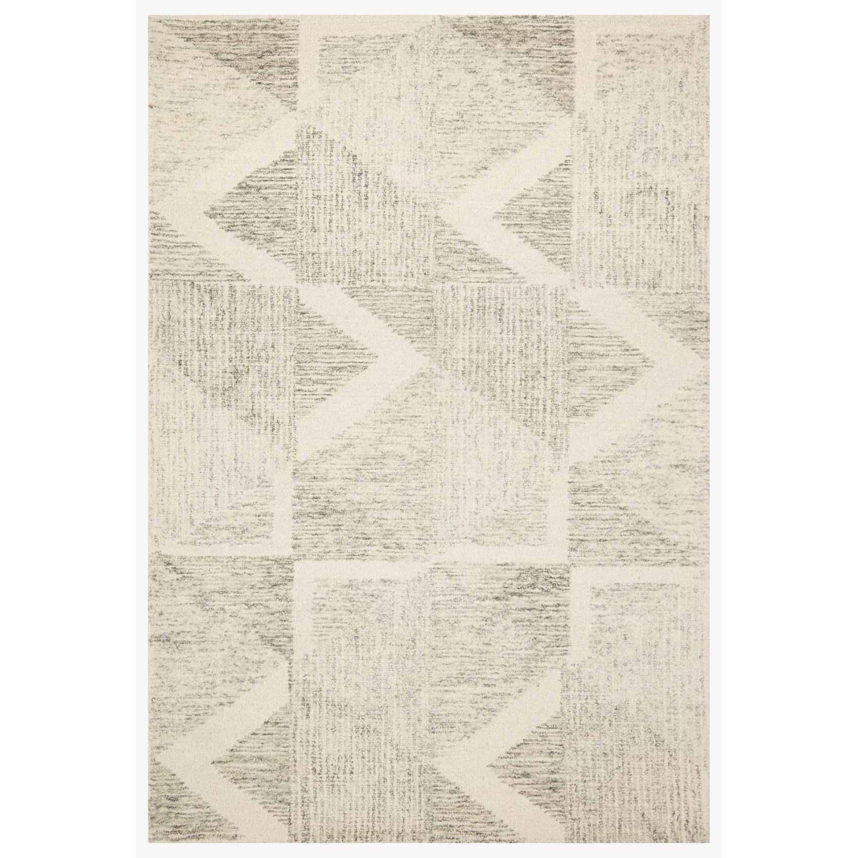 18" x 18"  Lt Grey / Granite Rug