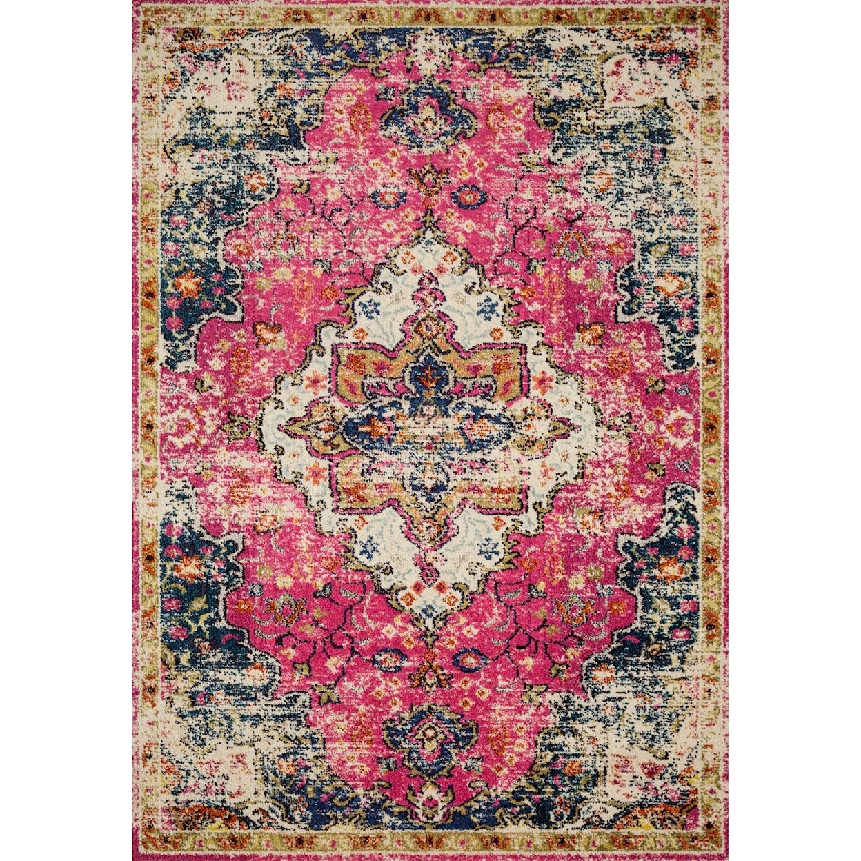 Loloi Rugs Nadia 6'-7" x 6'-7" Round Rug