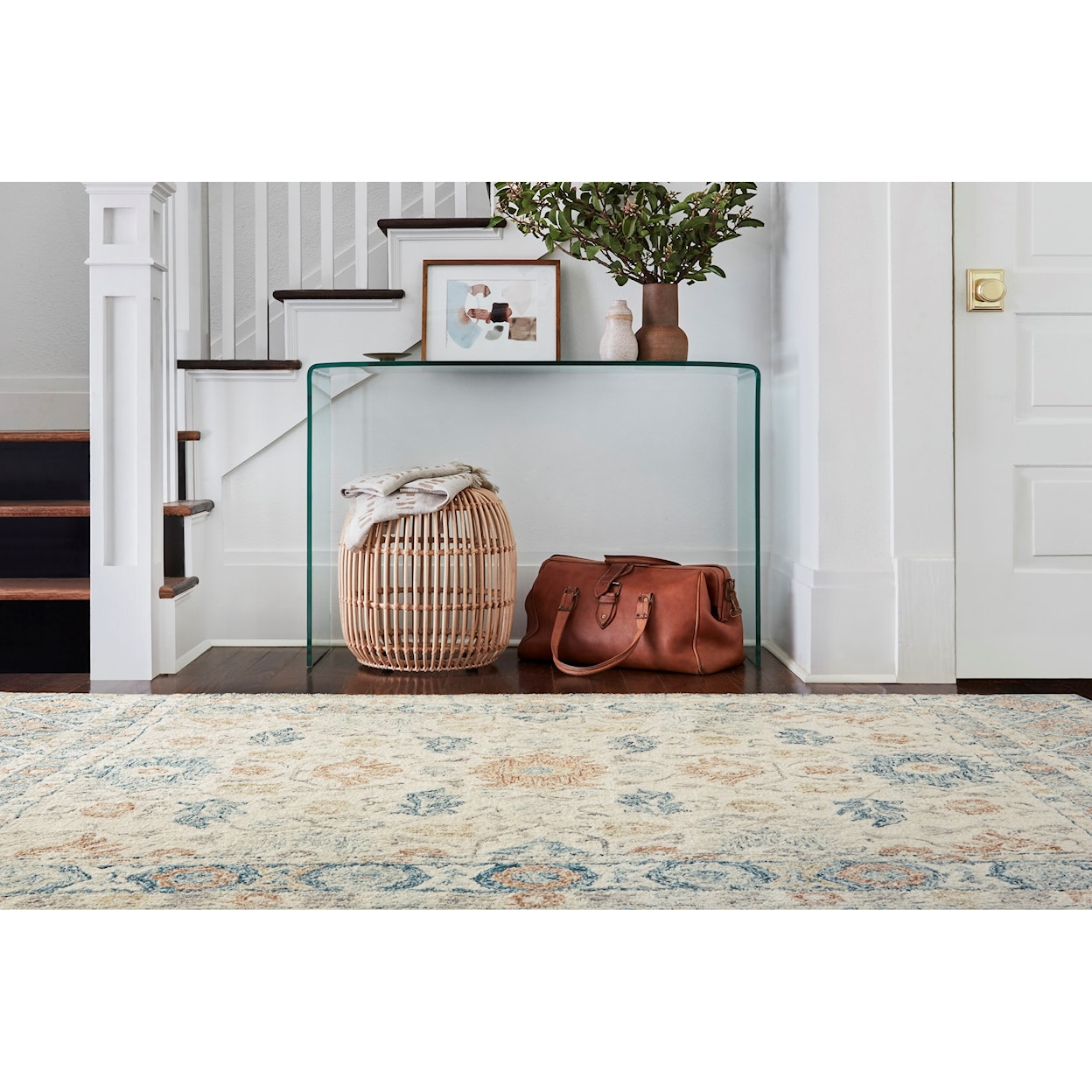 Reeds Rugs Norabel 2'6" x 7'6" Ivory / Multi Rug