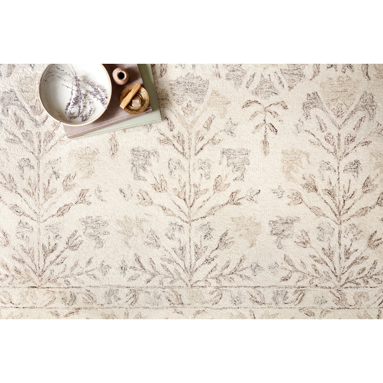 Reeds Rugs Norabel 1'6" x 1'6"  Ivory / Neutral Rug