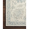 Loloi Rugs Norabel 1'6" x 1'6"  Ivory / Blue Rug