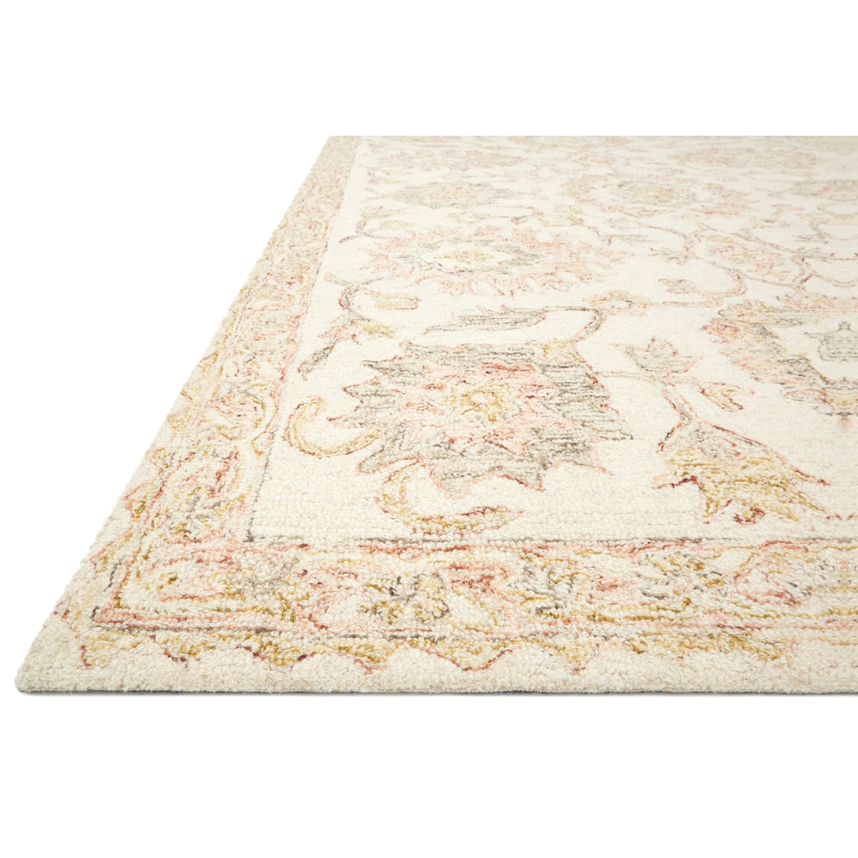 Reeds Rugs Norabel 3'6" x 5'6" Ivory / Blush Rug