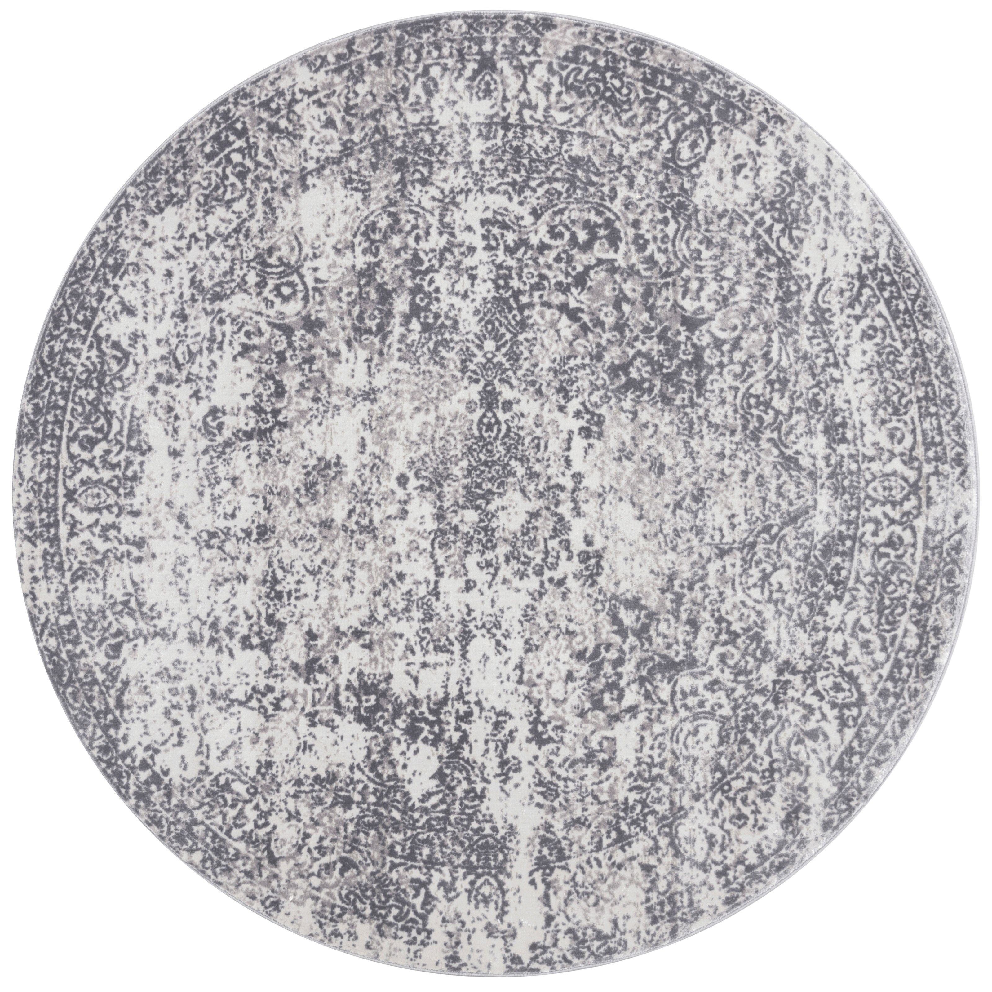 Loloi Rugs Patina 1'6" x 1'6"  Silver / Lt. Grey Rug