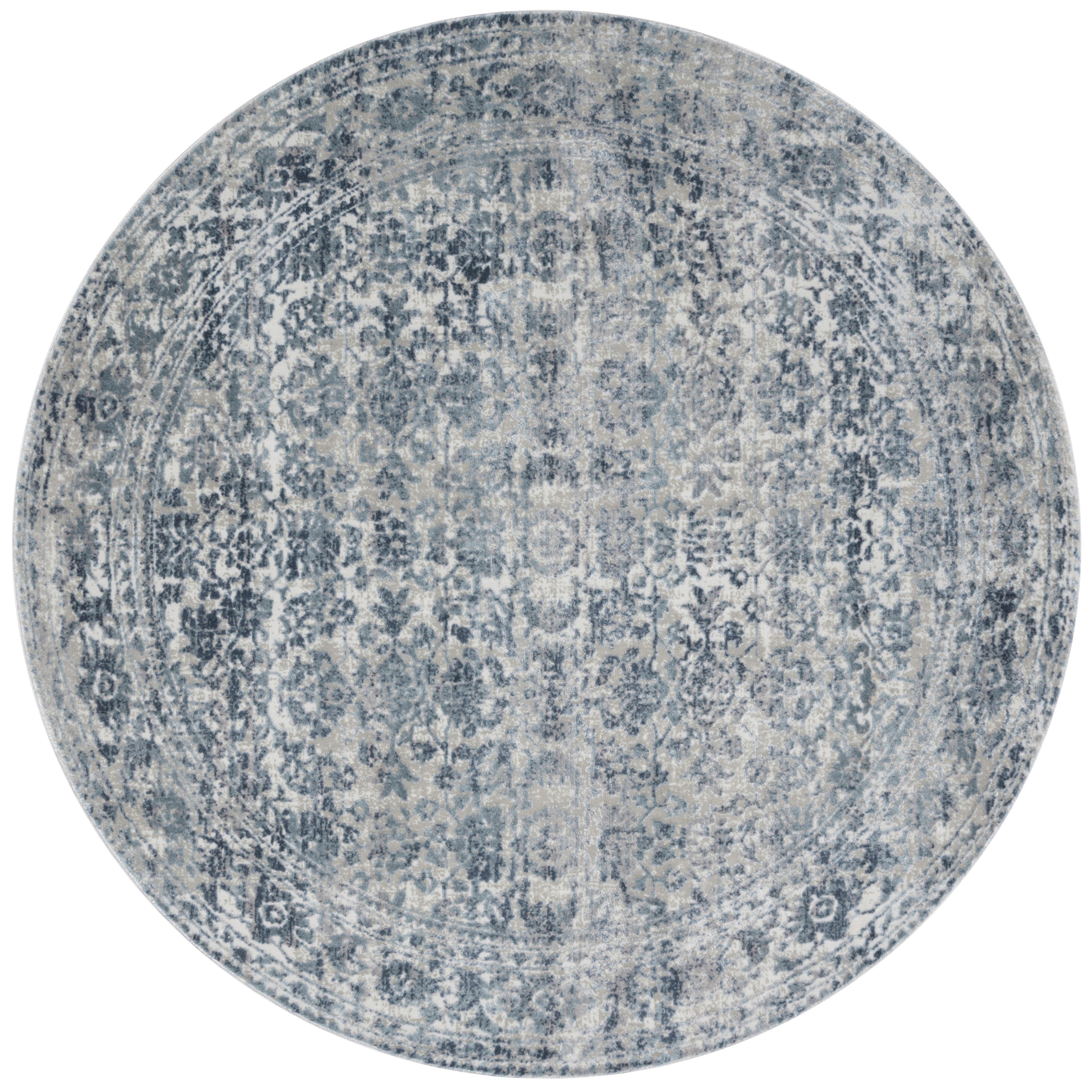 Loloi Rugs Patina 1'6" x 1'6"  Sky / Stone Rug