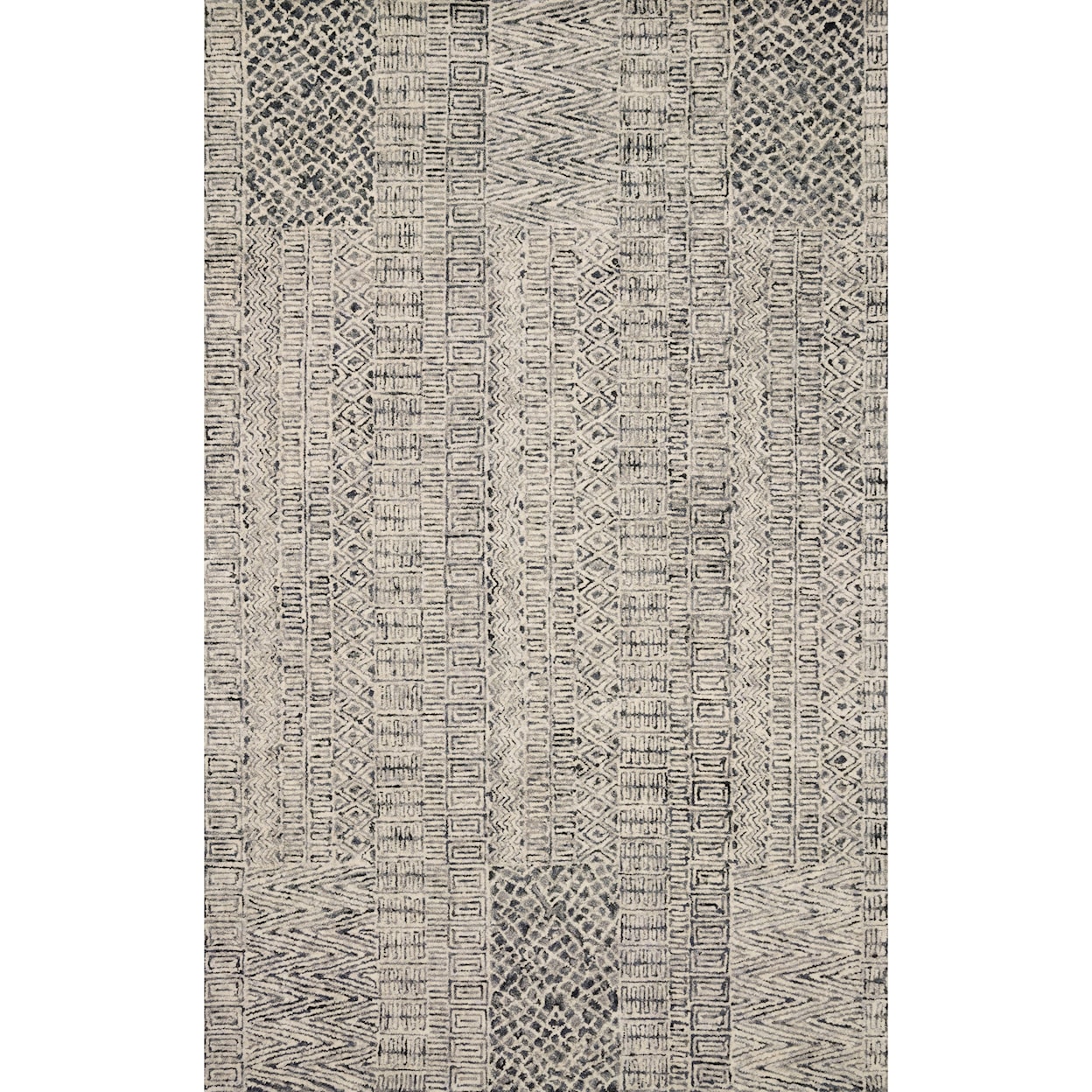 Reeds Rugs Peregrine 5'0" x 7'6" Charcoal Rug