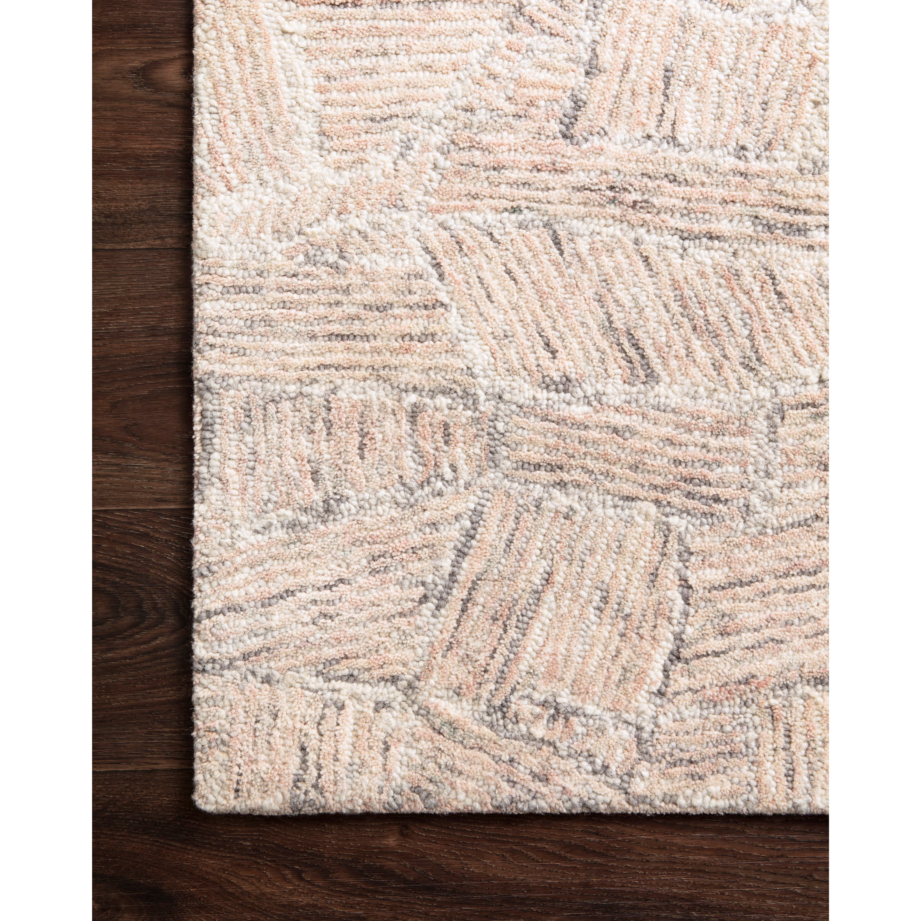 Loloi Rugs Peregrine 2'6" x 7'6" Blush Rug