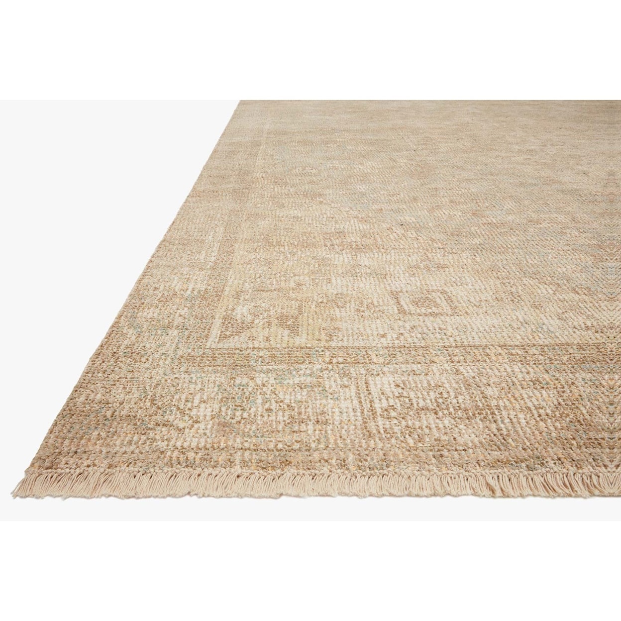 Reeds Rugs Priya 18" x 18"  Ocean / Ivory Rug