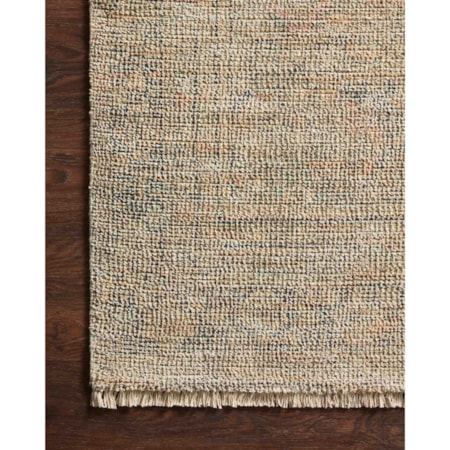 18" x 18"  Olive / Graphite Rug