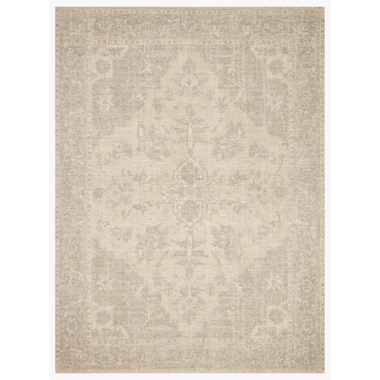 Loloi Rugs Priya 5'0" x 7'6" Ivory / Grey Rug