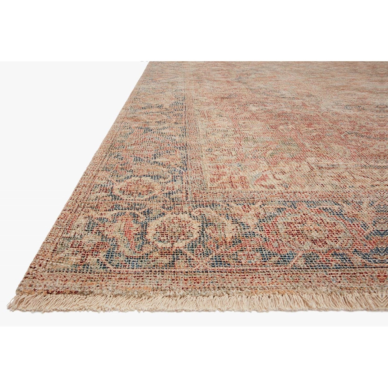 Reeds Rugs Priya 8'6" x 12' Brick / Navy Rug