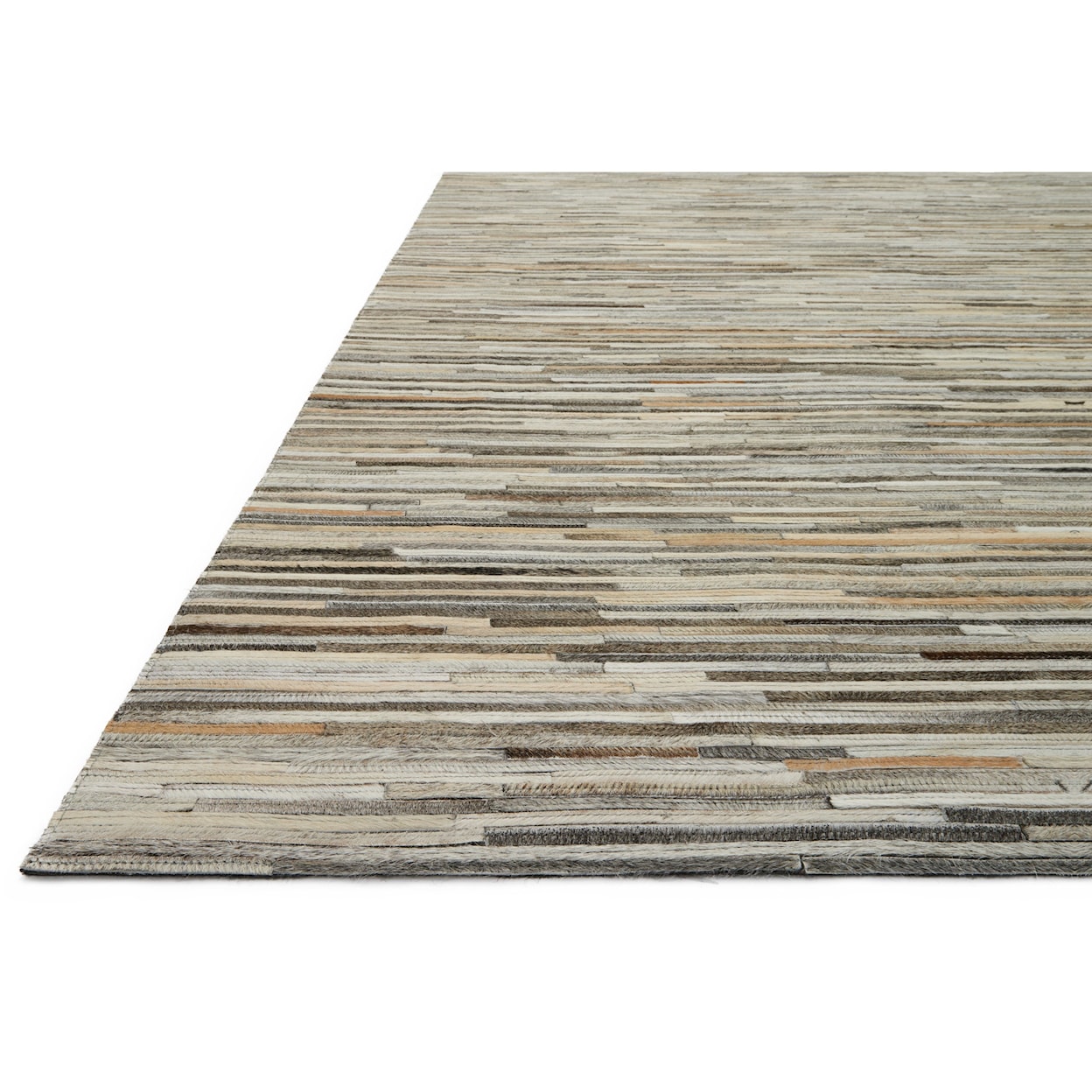 Reeds Rugs Promenade 1'6" x 1'6"  Silver Rug