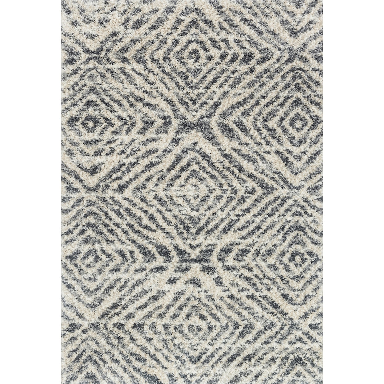 Loloi Rugs Quincy 2'3" x 8'0" Graphite / Sand Rug