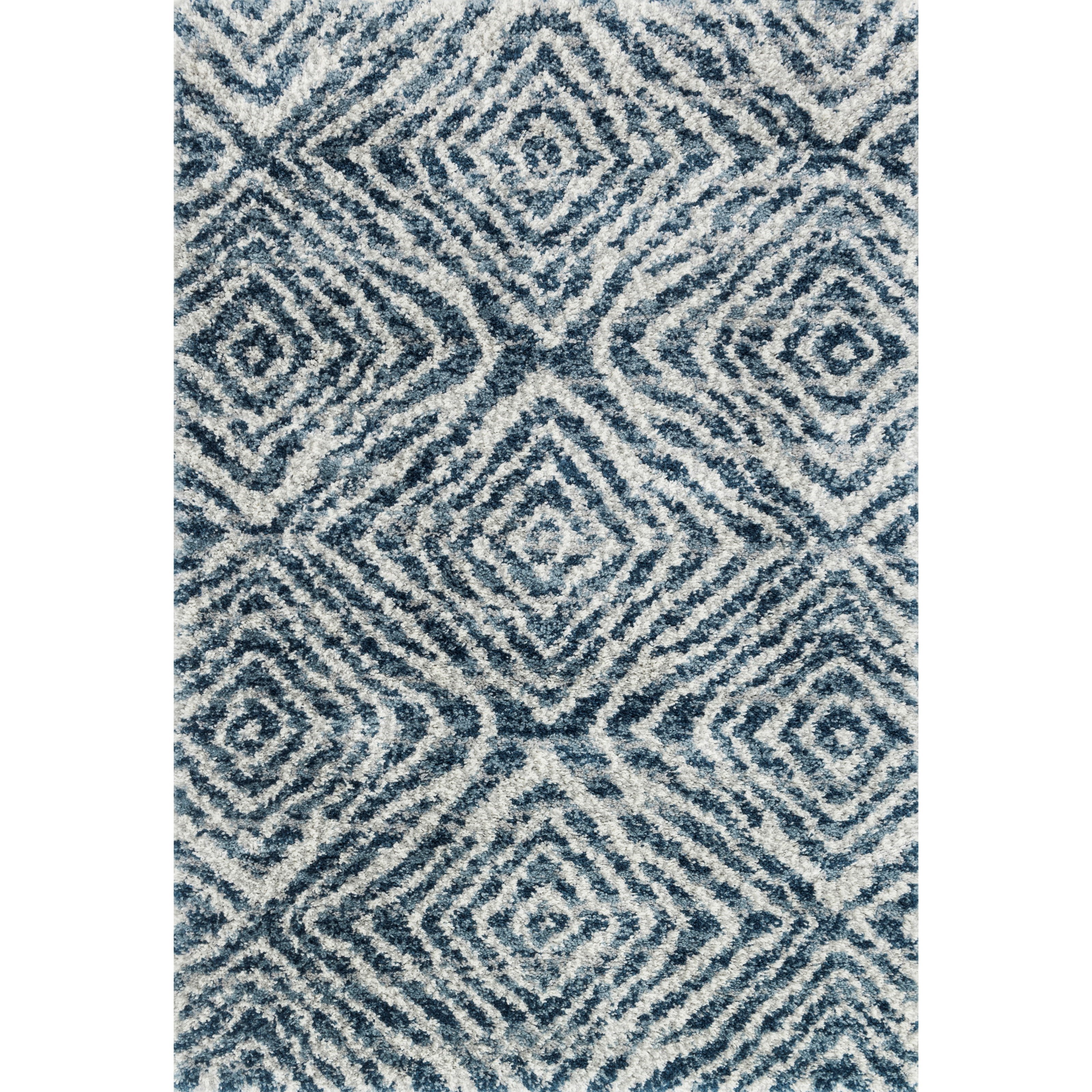 Loloi Rugs Quincy 8'10" x 12' Ocean / Pebble Rug