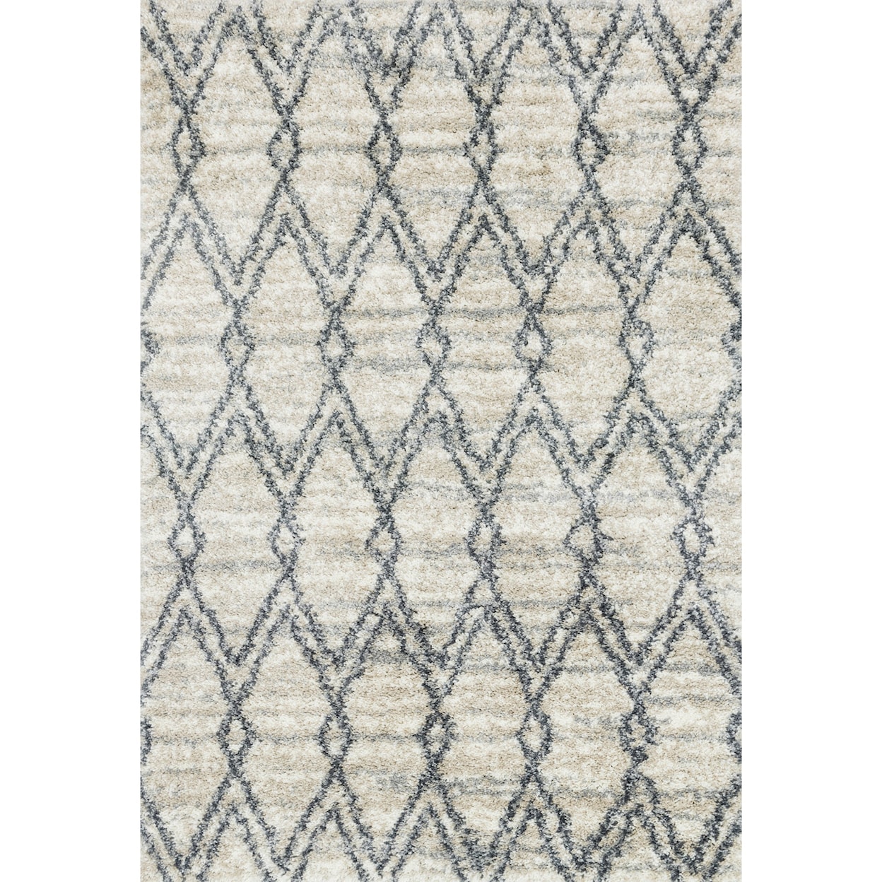 Loloi Rugs Quincy 2'3" x 8'0" Sand / Graphite Rug