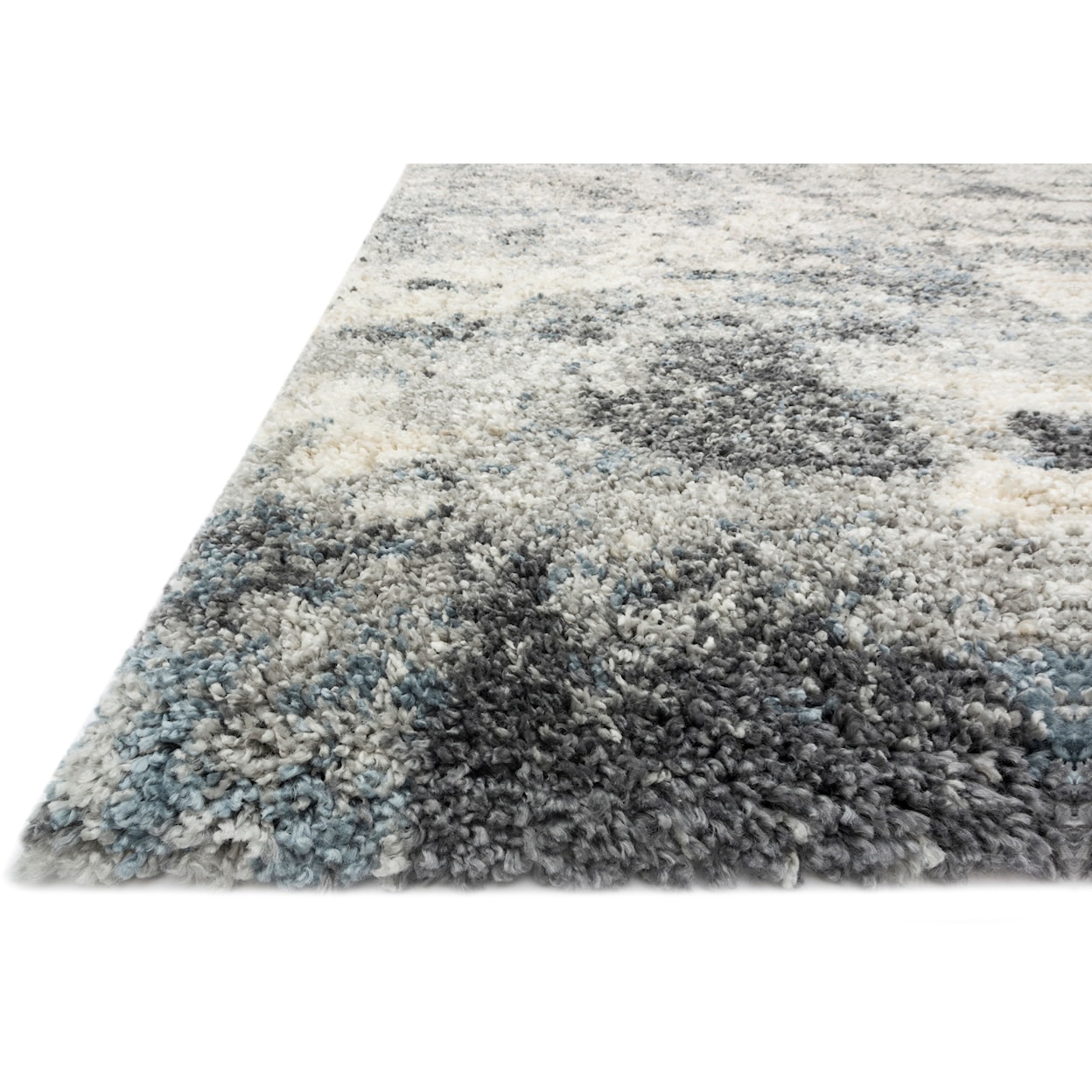 Loloi Rugs Quincy 1'6" x 1'6"  Slate Rug