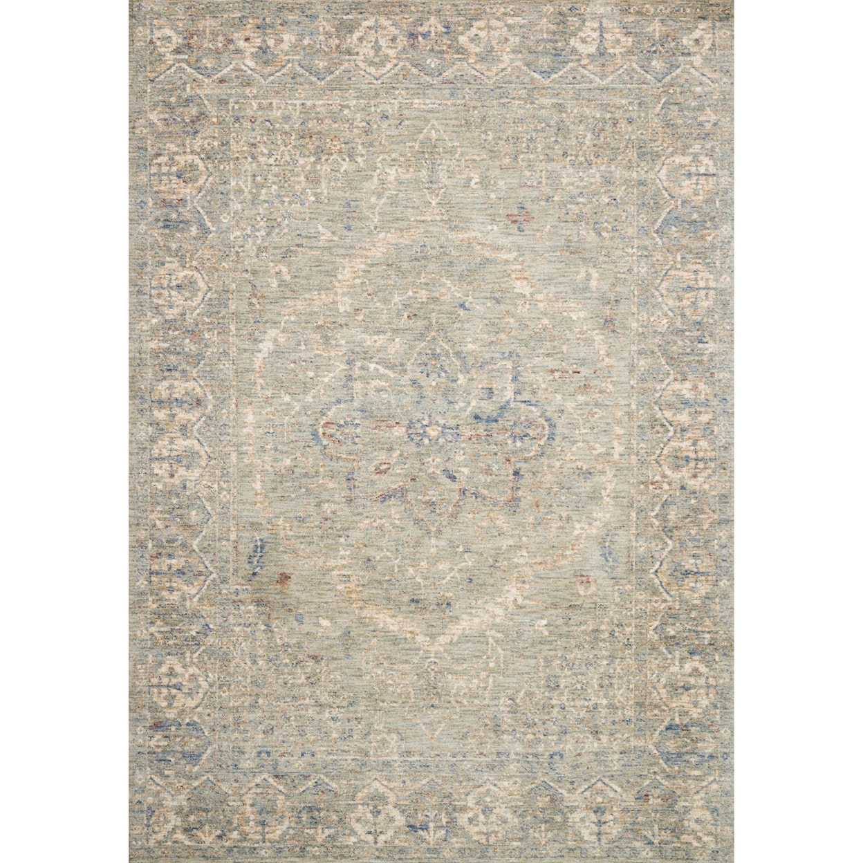 Reeds Rugs Revere 2'6" x 8'0" Mist Rug