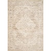 Loloi Rugs Revere 3'9" x 5'9" Ivory / Berry Rug