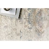 Reeds Rugs Revere 1'6" x 1'6"  Ivory / Blue Rug