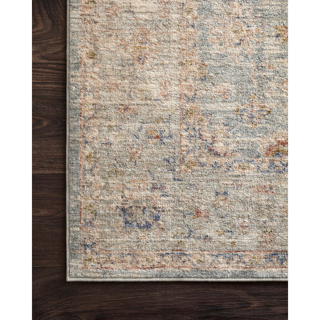 Loloi Rugs Revere 2' x 3'2" Light Blue / Multi Rug