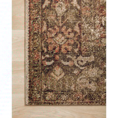 1'6" x 1'6"  Rust / Tobacco Rug
