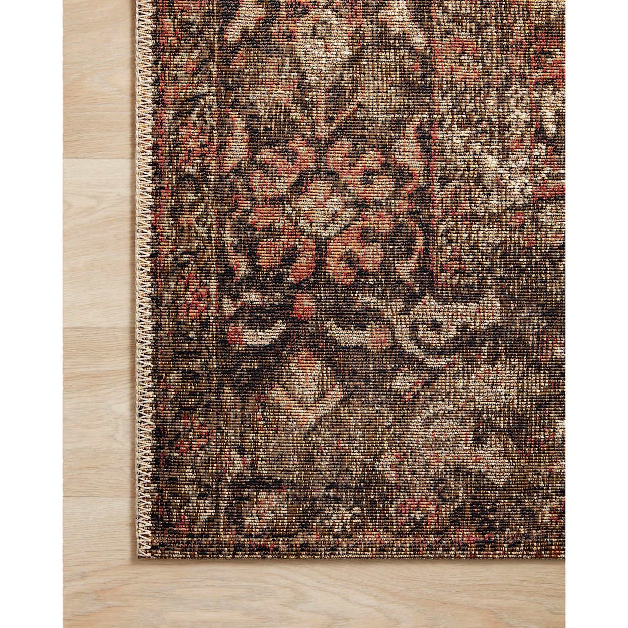 Loloi Rugs Sebastian 1'6" x 1'6"  Rust / Tobacco Rug