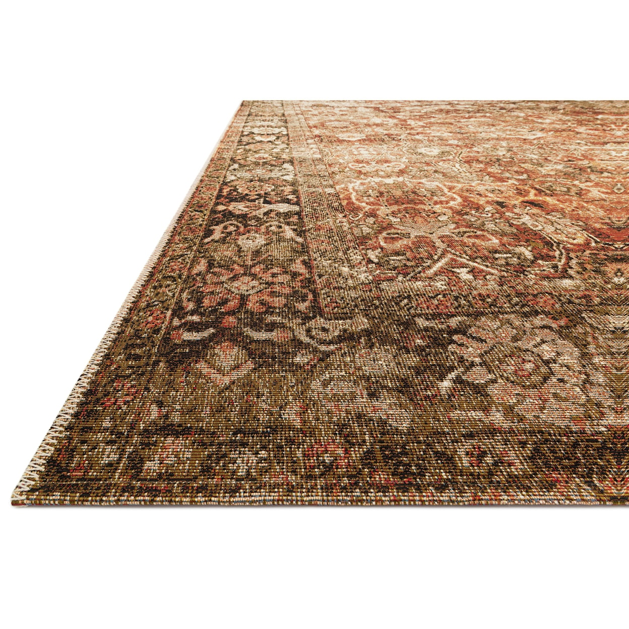 Loloi Rugs Sebastian 2'5" x 4' Rust / Tobacco Rug