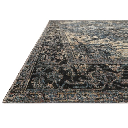 1'6" x 1'6"  Ocean / Midnight Rug