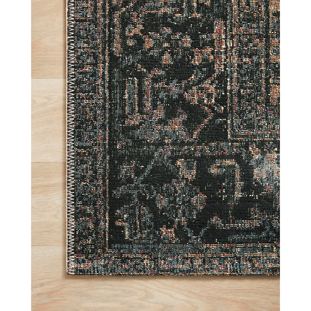 Loloi Rugs Sebastian 1'6" x 1'6"  Ocean / Midnight Rug