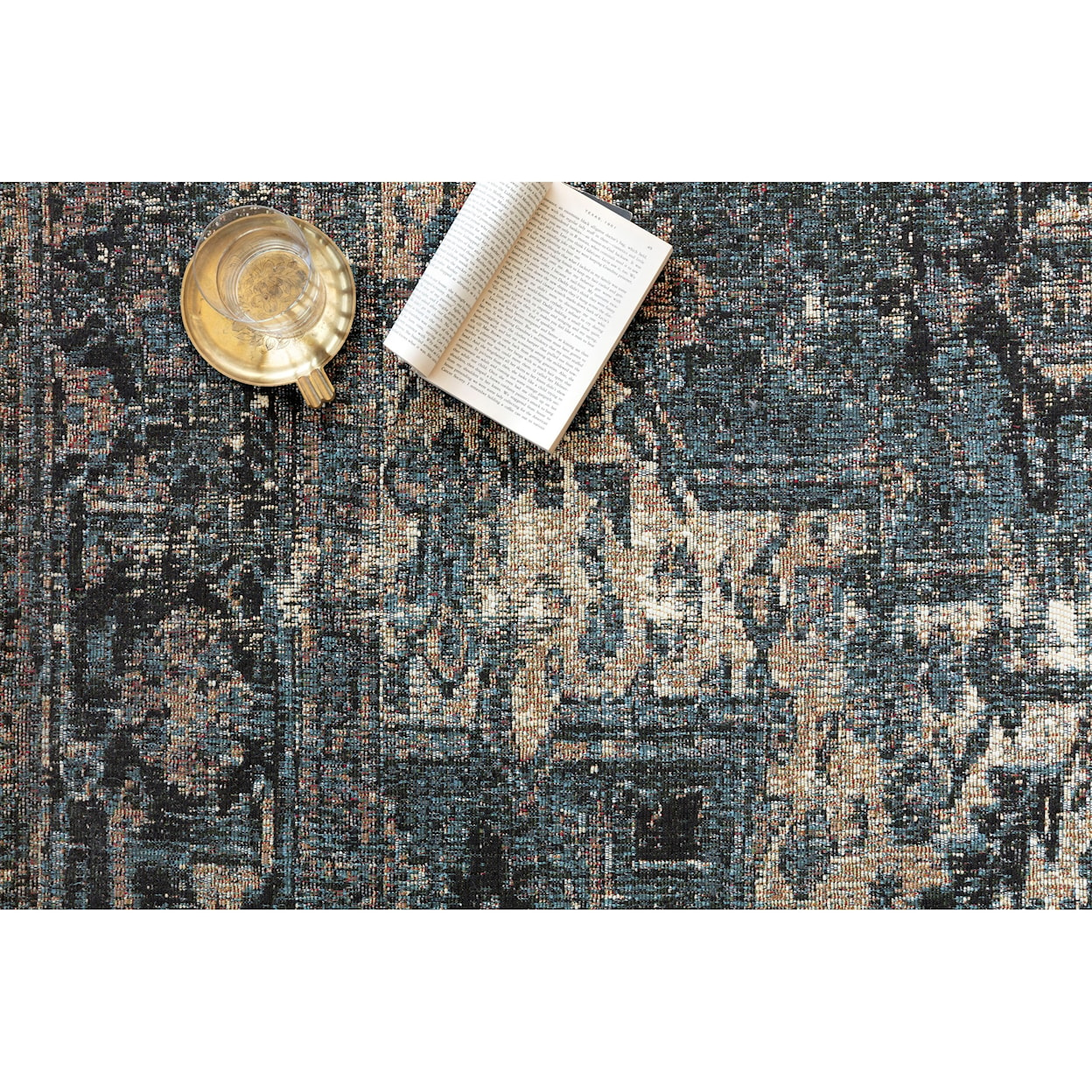 Loloi Rugs Sebastian 2'5" x 4' Ocean / Midnight Rug