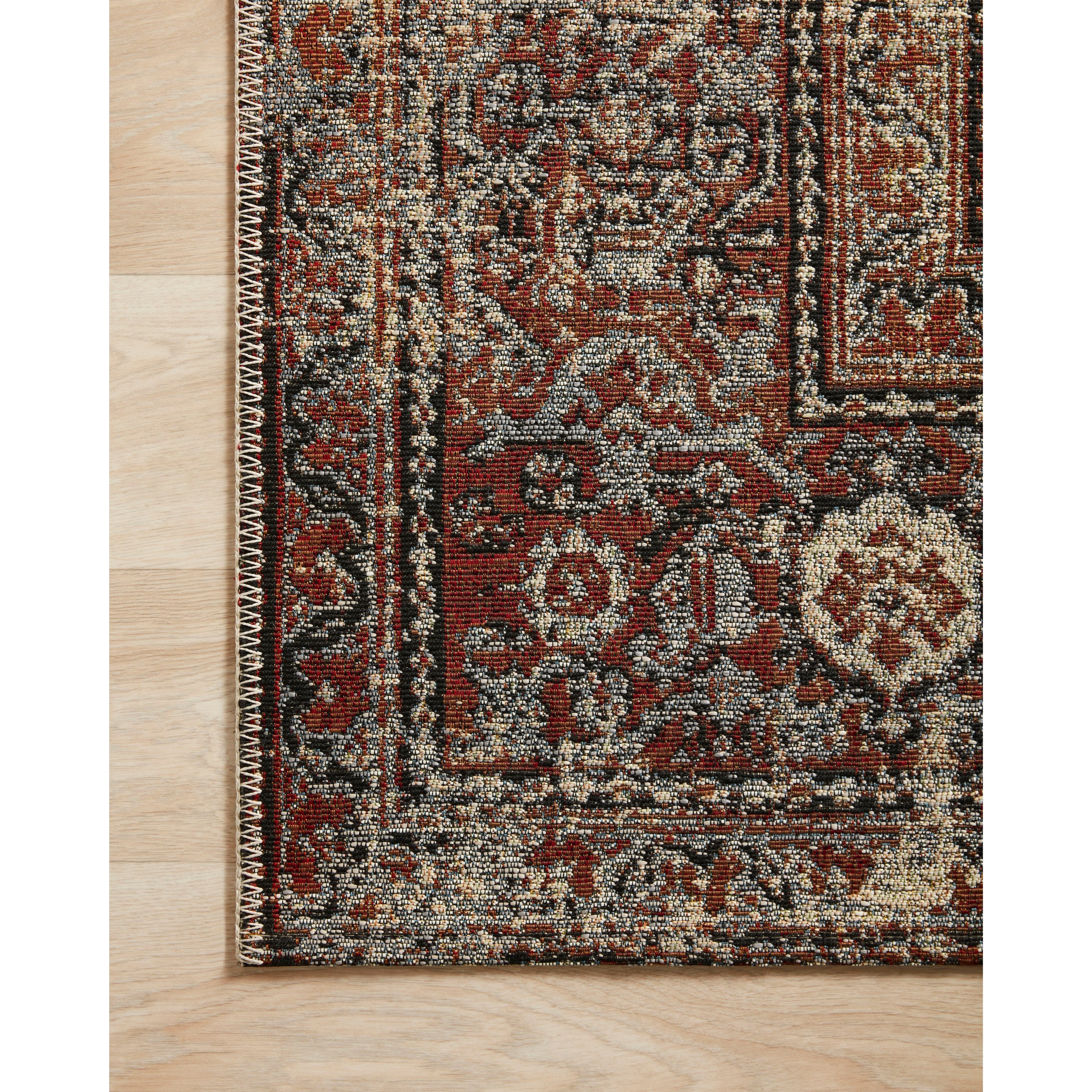 Loloi Rugs Sebastian 2'5" x 4' Natural / Brick Rug