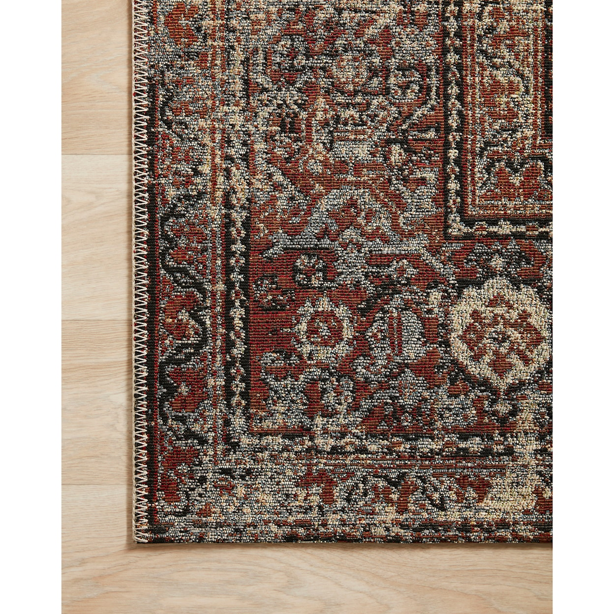 Reeds Rugs Sebastian 10'6" x 13'9" Natural / Brick Rug