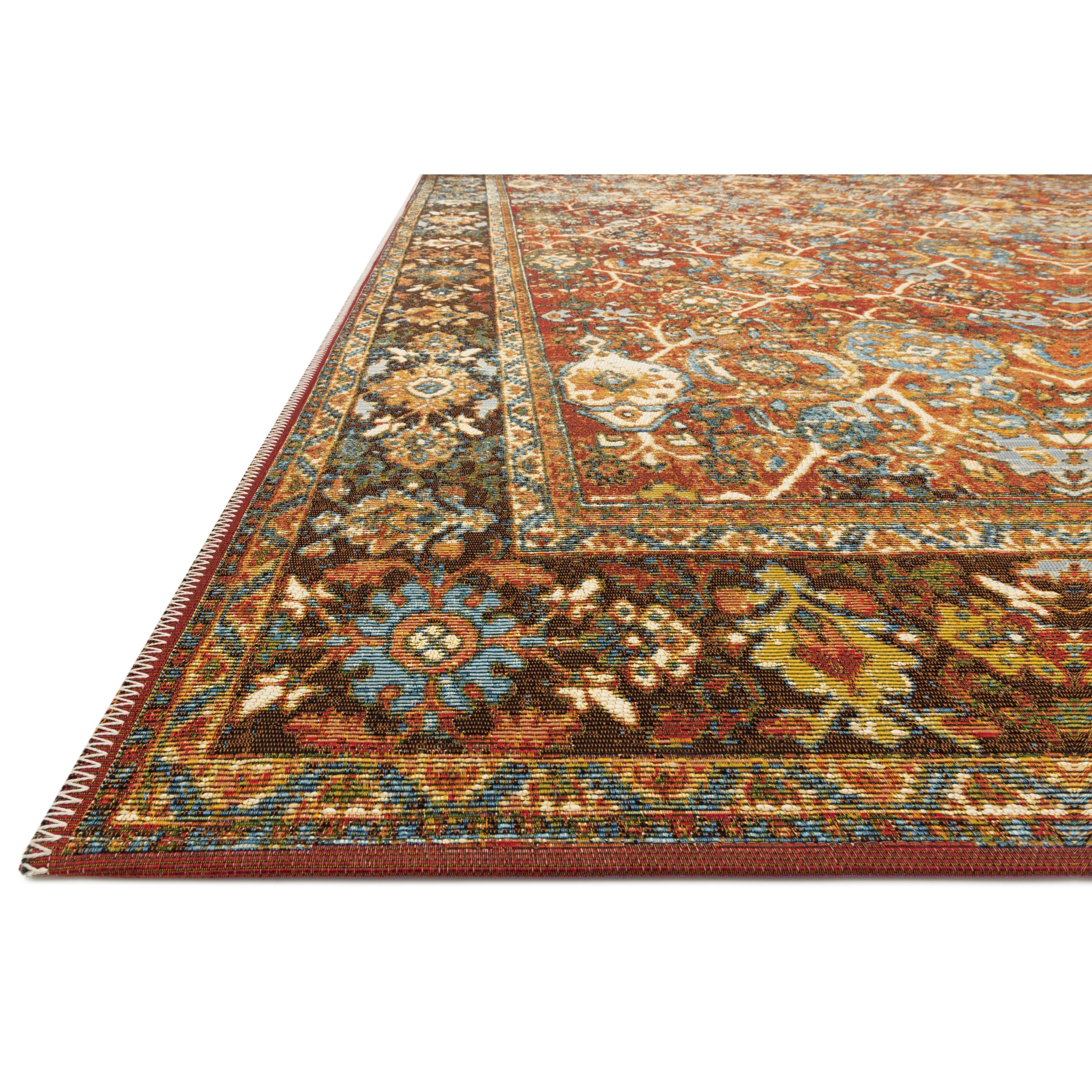 Loloi Rugs Sebastian 7'10" x 11'2" Red / Multi Rug