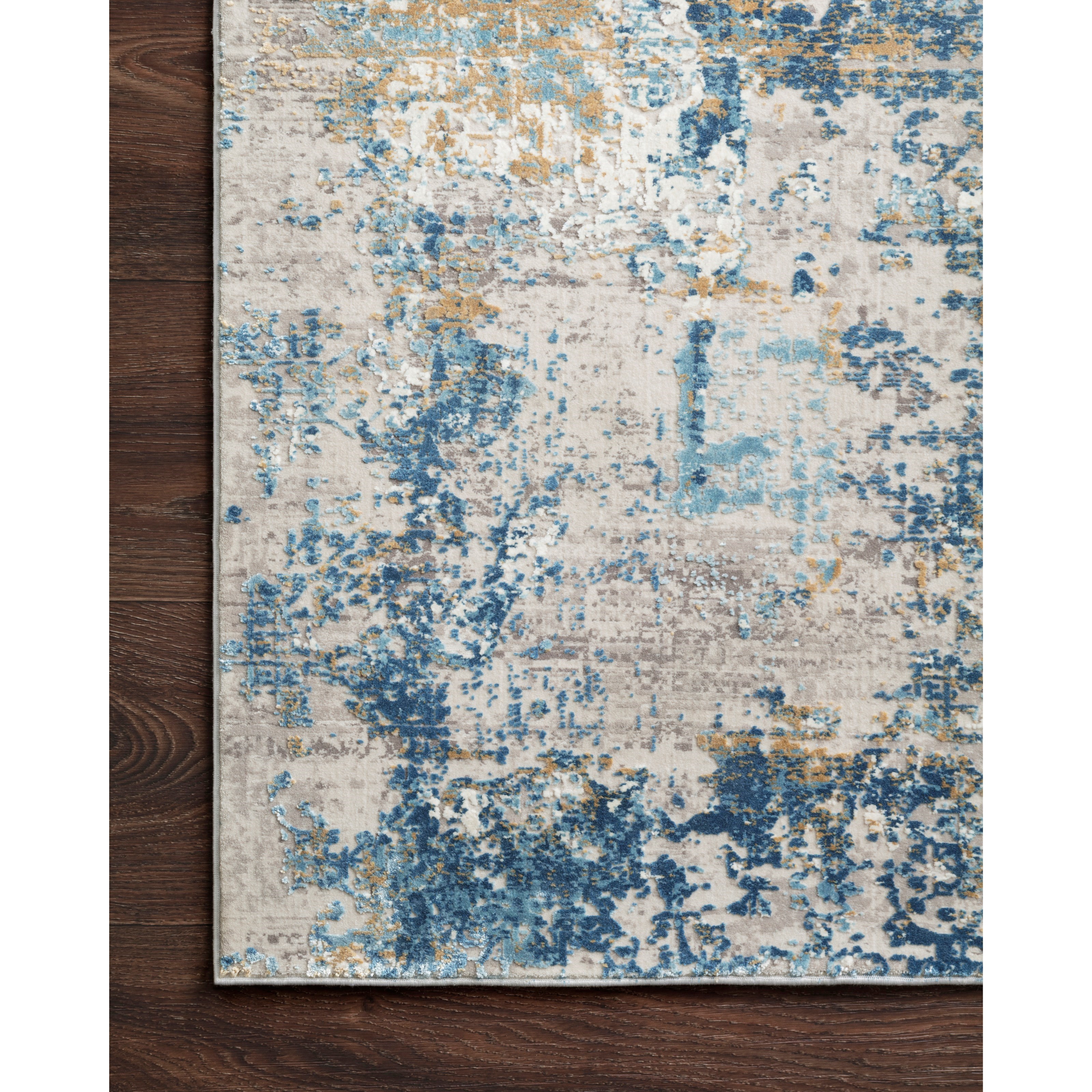 Loloi Rugs Sienne 6'7" x 9'2" Grey / Blue Rug