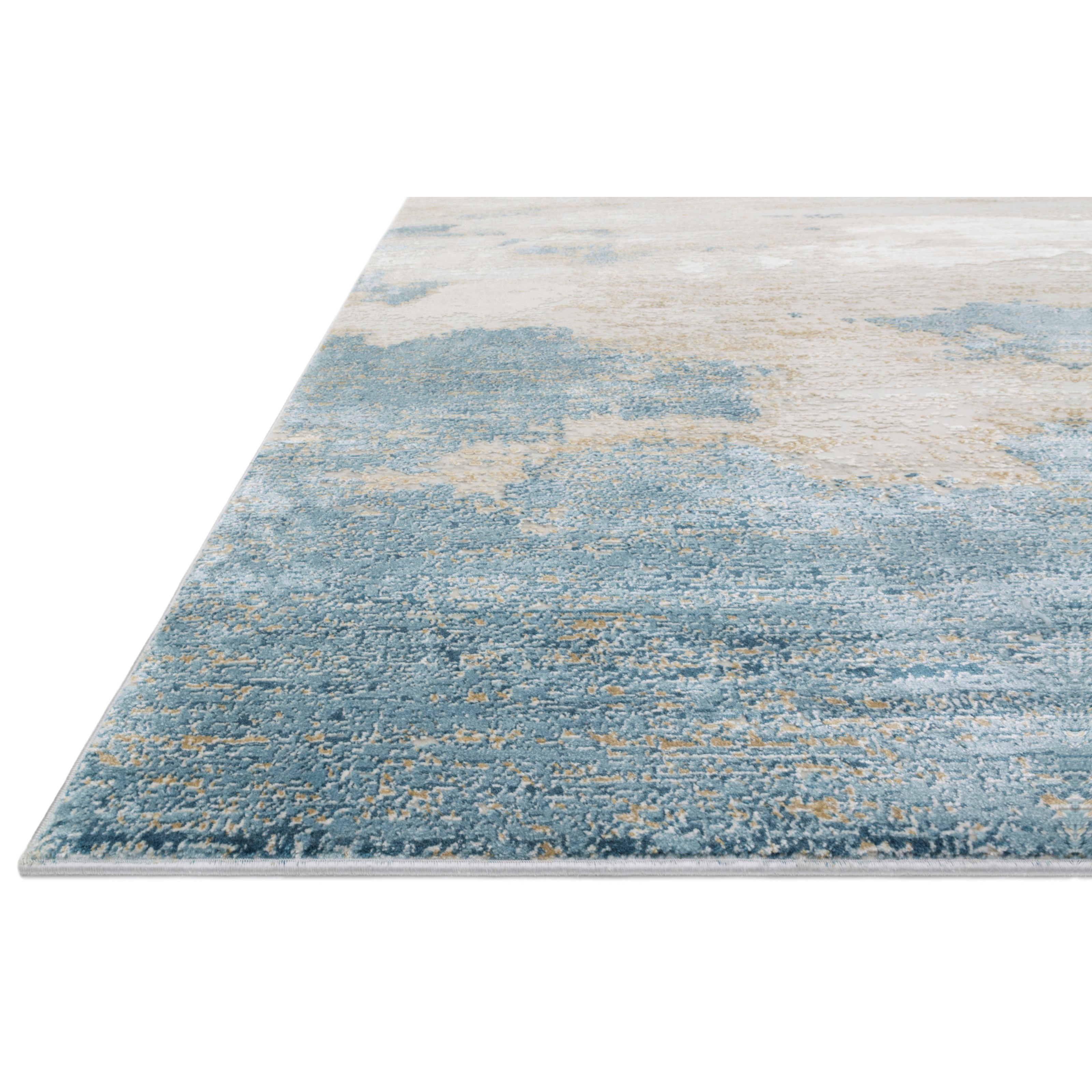 Loloi Rugs Sienne 5'3" x 7'8" Sand / Ocean Rug