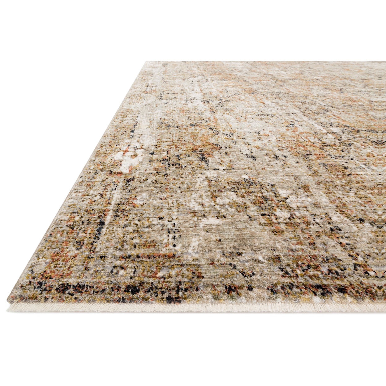 Reeds Rugs Theia 2'10" x 12'6" Taupe / Gold Rug